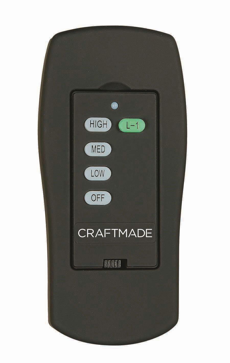 White Universal WIFI Fan Control from the Universal WiFi Remote Collection