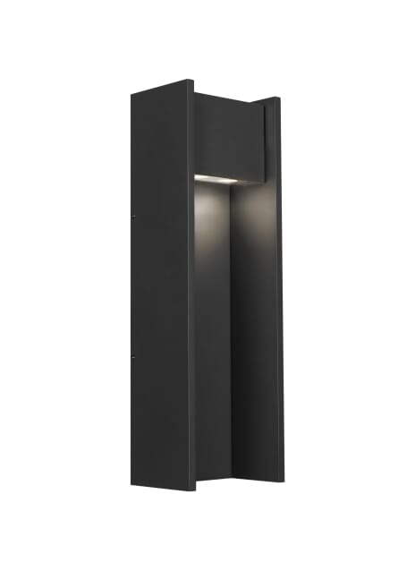 Zur 24" Outdoor Wall Light in Black
