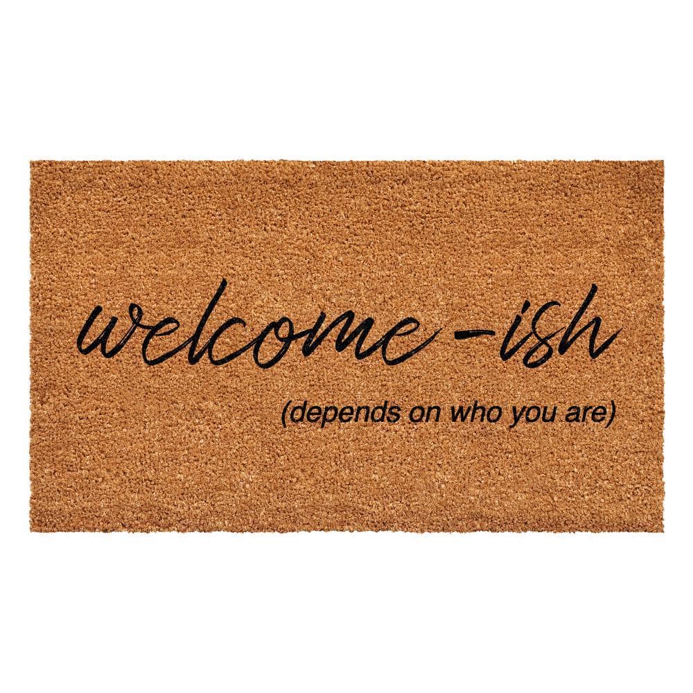 Welcome-ish Doormat 30" x 48"