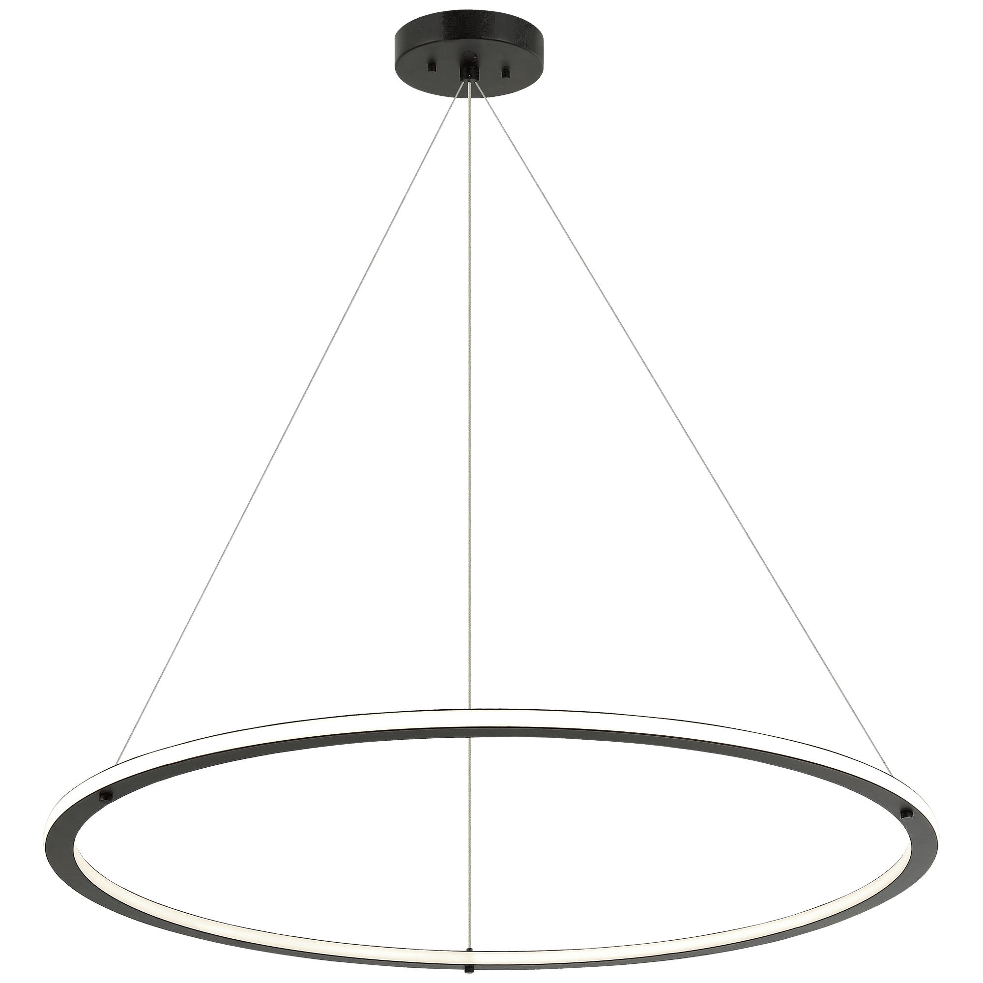 Black LED Pendant from the Victoria Collection